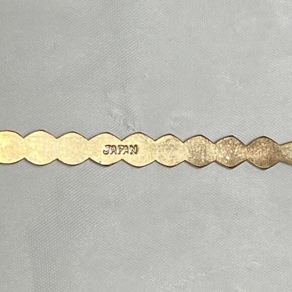 DC 76 Souvenir Spoon 4.5" Gold Tone Enamel Insert Vintage Collectible M.I. Japan - Picture 9 of 9